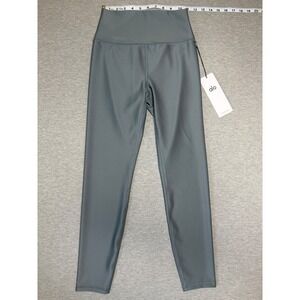 Alo Yoga Airlift High Waist Leggings W5766R Chrome Gray Womens Medium NWT